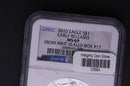 2010 Silver Eagle $1. NGC Graded MS-69 Early Releases.  Store
