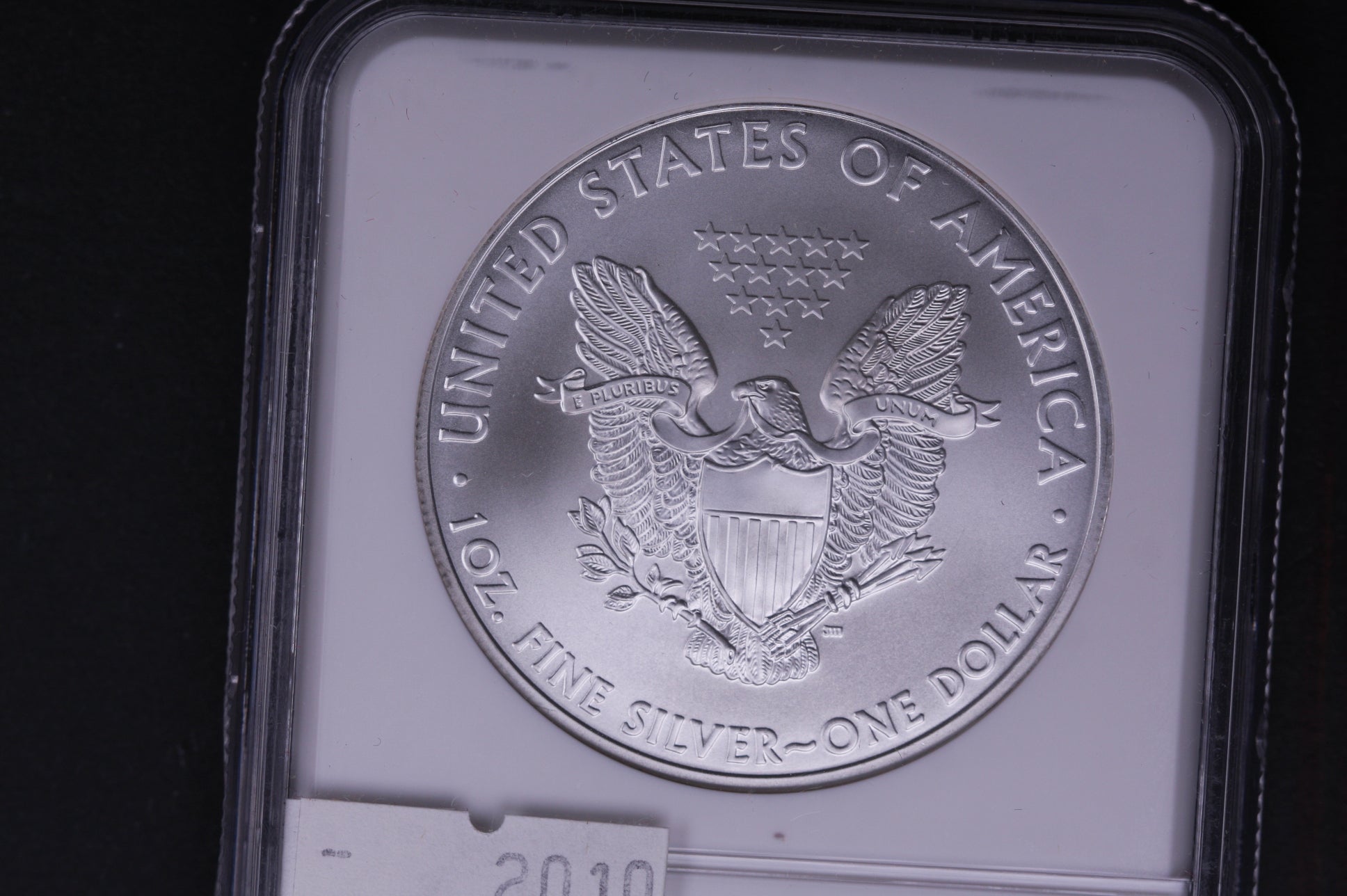 2010 Silver Eagle $1, NGC Graded MS-69 Early Releases, Store #AE0124