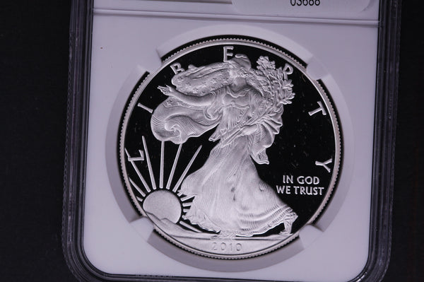 2010-W Silver Eagle $1. NGC Graded PF-70 Ultra Cameo.  Store #03688