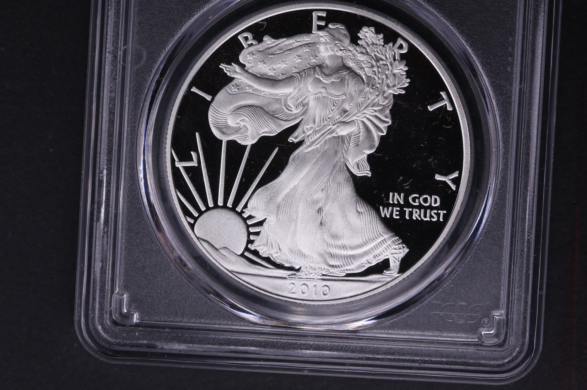 2010-W Silver Eagle $1. PCGS Graded PR-70 DCAM.  Store #AE0120