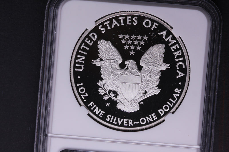 2010-W Silver Eagle $1. NGC Graded PF-69 Ultra Cameo.  Store