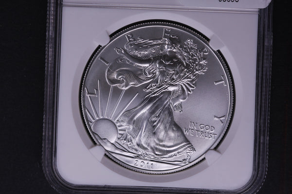 2011 Silver Eagle $1. NGC Graded MS-70 Early Releases.  Store #03693