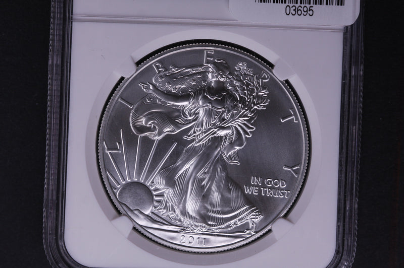 2011(S) Silver Eagle $1. NGC Graded MS-69 Struck at San Francisco Mint.
