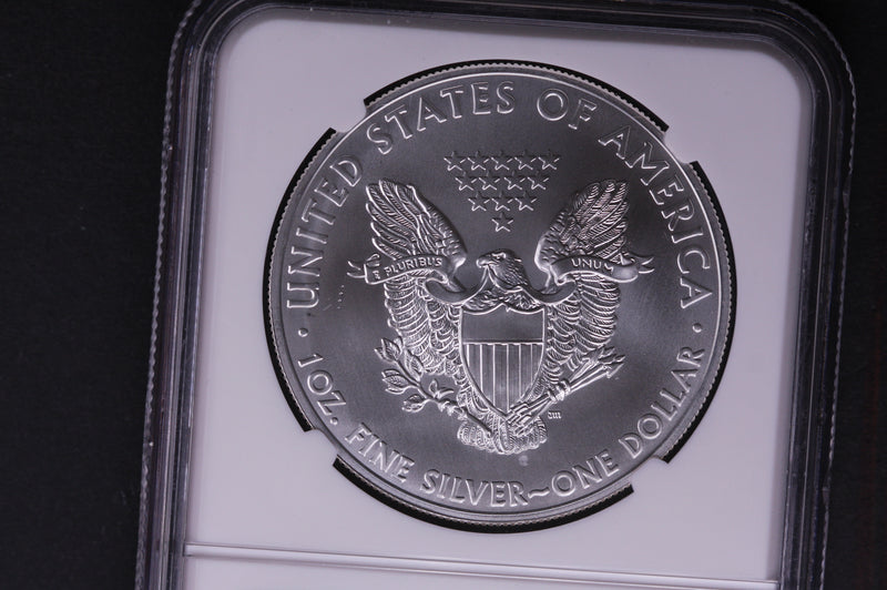 2011(S) Silver Eagle $1. NGC Graded MS-69 Struck at San Francisco Mint.
