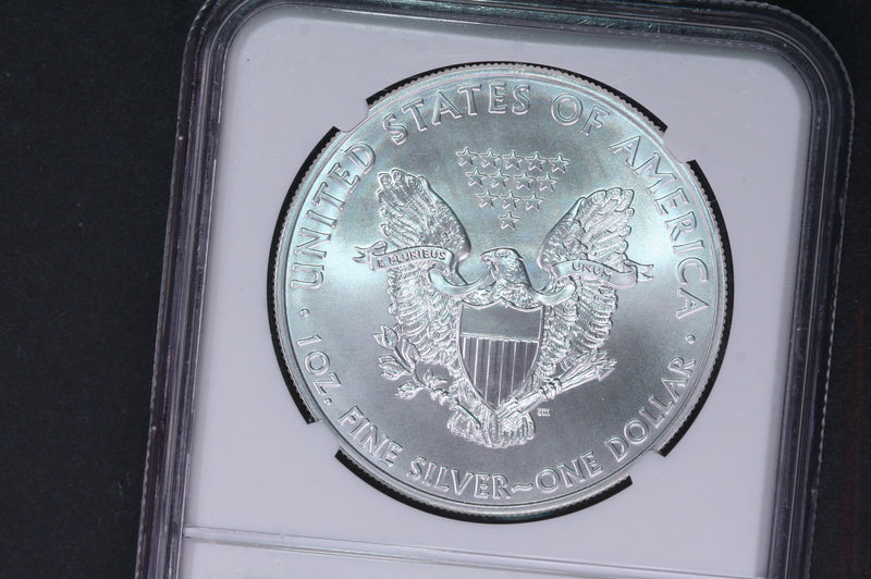 2011(S) Silver Eagle $1. NGC Graded MS-70 Struck at San Francisco Mint.