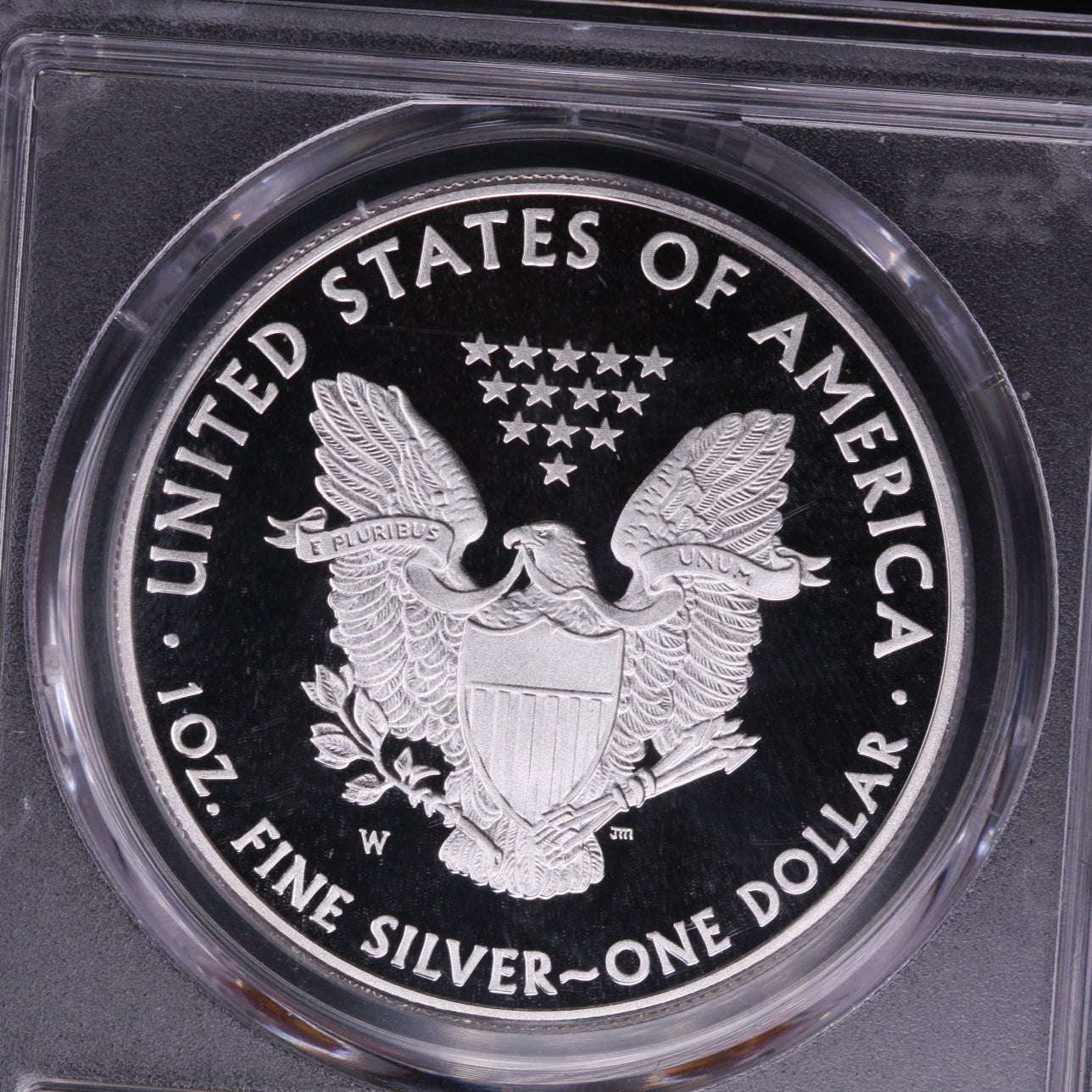 2011-W Silver Eagle $1. PCGS Graded PR-70 DCAM, Store #AE0136