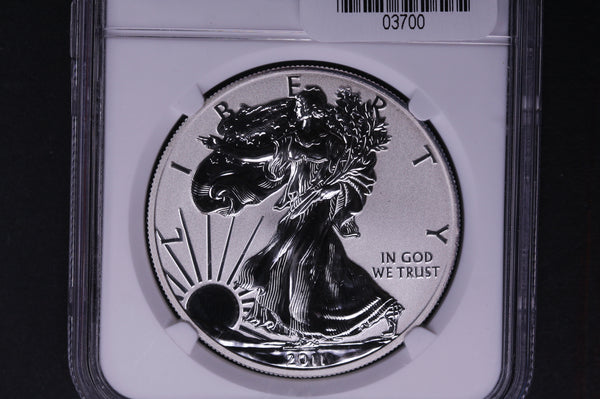 2011-P Silver Eagle $1. NGC Graded PF-70 Reverse Proof.  Store #03700