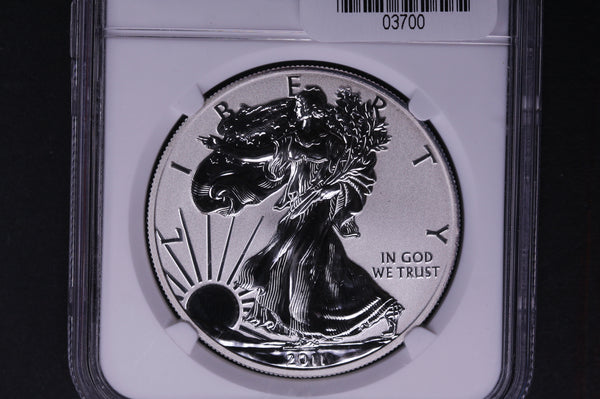 2011-P Silver Eagle $1. NGC Graded PF-70 Reverse Proof.  Store #AE0126