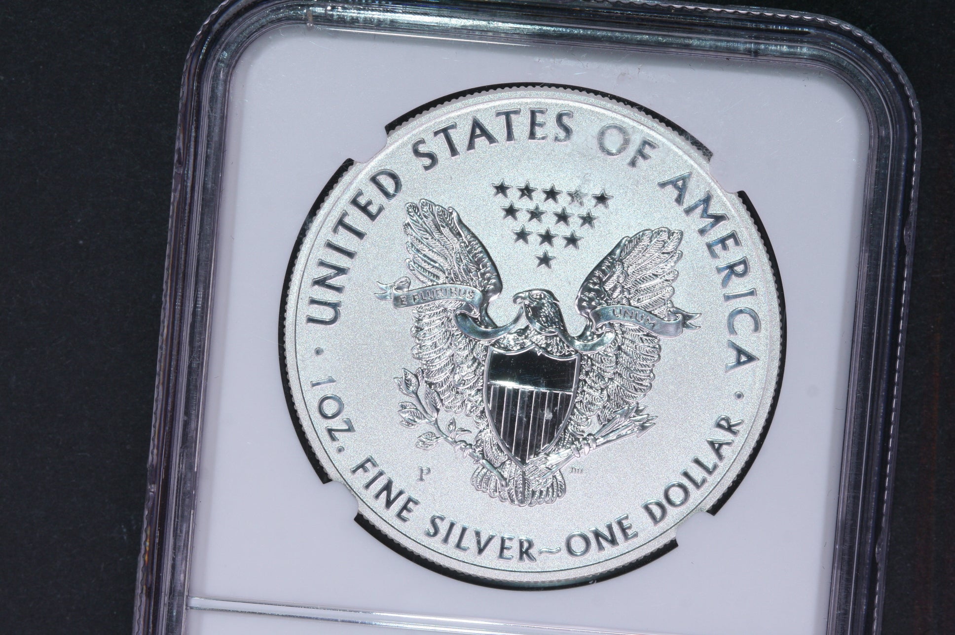 2011-P Silver Eagle $1. NGC Graded PF-70 Reverse Proof.  Store #AE0126