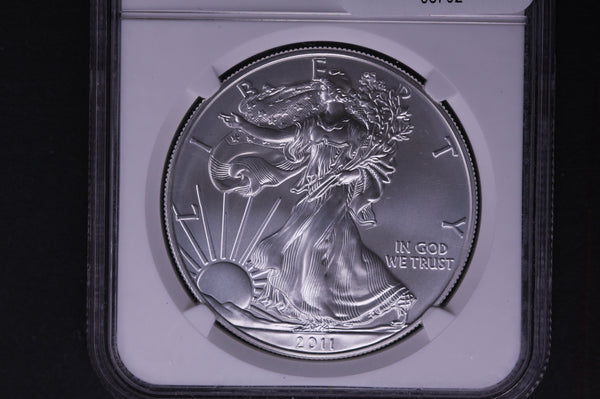 2011-W Silver Eagle $1. NGC Graded MS-70 Early Releases.  Store #03702