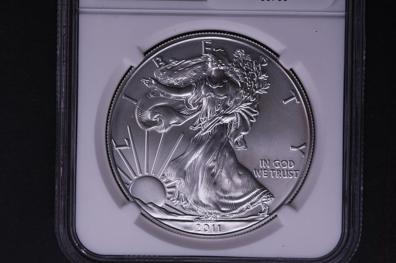 2011-W Silver Eagle $1. NGC Graded MS-68 Burnished.  Store