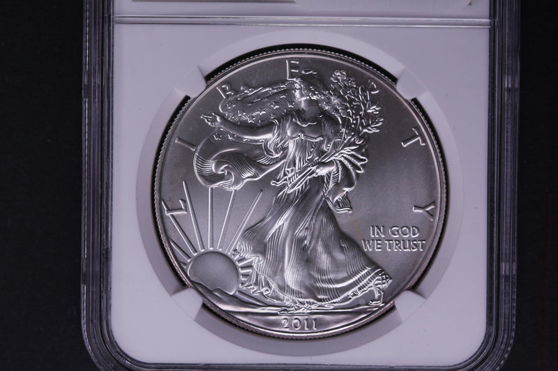 2011-W Silver Eagle $1. NGC Graded MS-69 Burnished.  Store