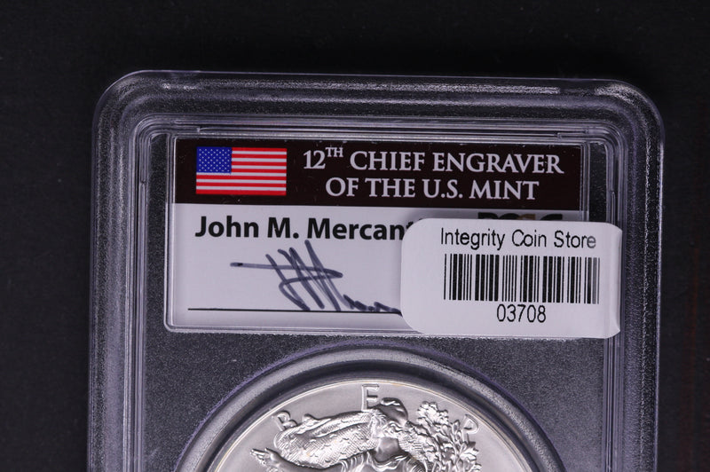 2011-W Silver Eagle $1. PCGS Graded MS-69 Un-Circulated Coin.  Store
