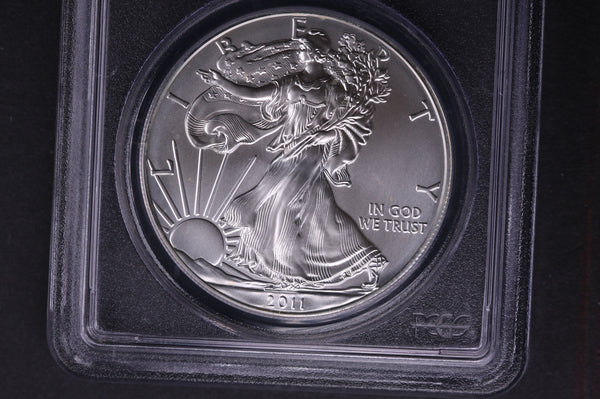 2011-W Silver Eagle $1. PCGS Graded MS-69 Un-Circulated Coin.  Store #03708