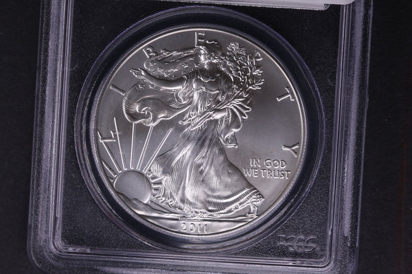 2011-W Silver Eagle $1. PCGS Graded MS-69 25th Anniversary First Strike. Store #03709