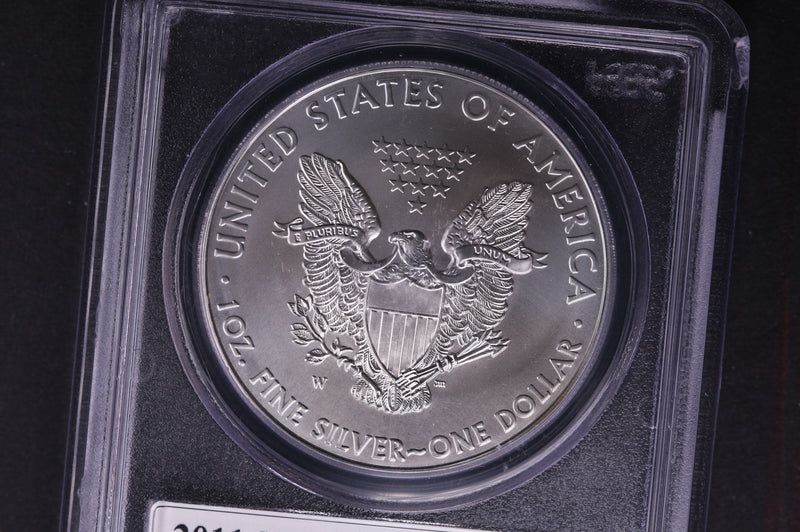 2011-W Silver Eagle $1. PCGS Graded MS-69 25th Anniversary First Strike. Store