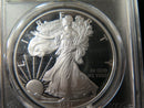 2021-W $1 Proof American Silver Eagle T-1. PCGS Graded PR70 DCAM.