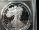 2021-W $1 Proof American Silver Eagle T-1. PCGS Graded PR70 DCAM.