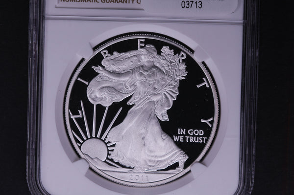 2011-W Silver Eagle $1. NGC Graded PF-69 Ultra Cameo 25th Anniversary. Store #03713