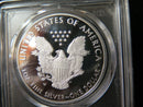 2021-W $1 Proof American Silver Eagle T-1. PCGS Graded PR70 DCAM.
