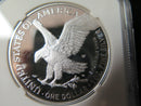 2021-W $1 Proof American Silver Eagle T-2. NGC Graded PF70 Ultra Cameo.
