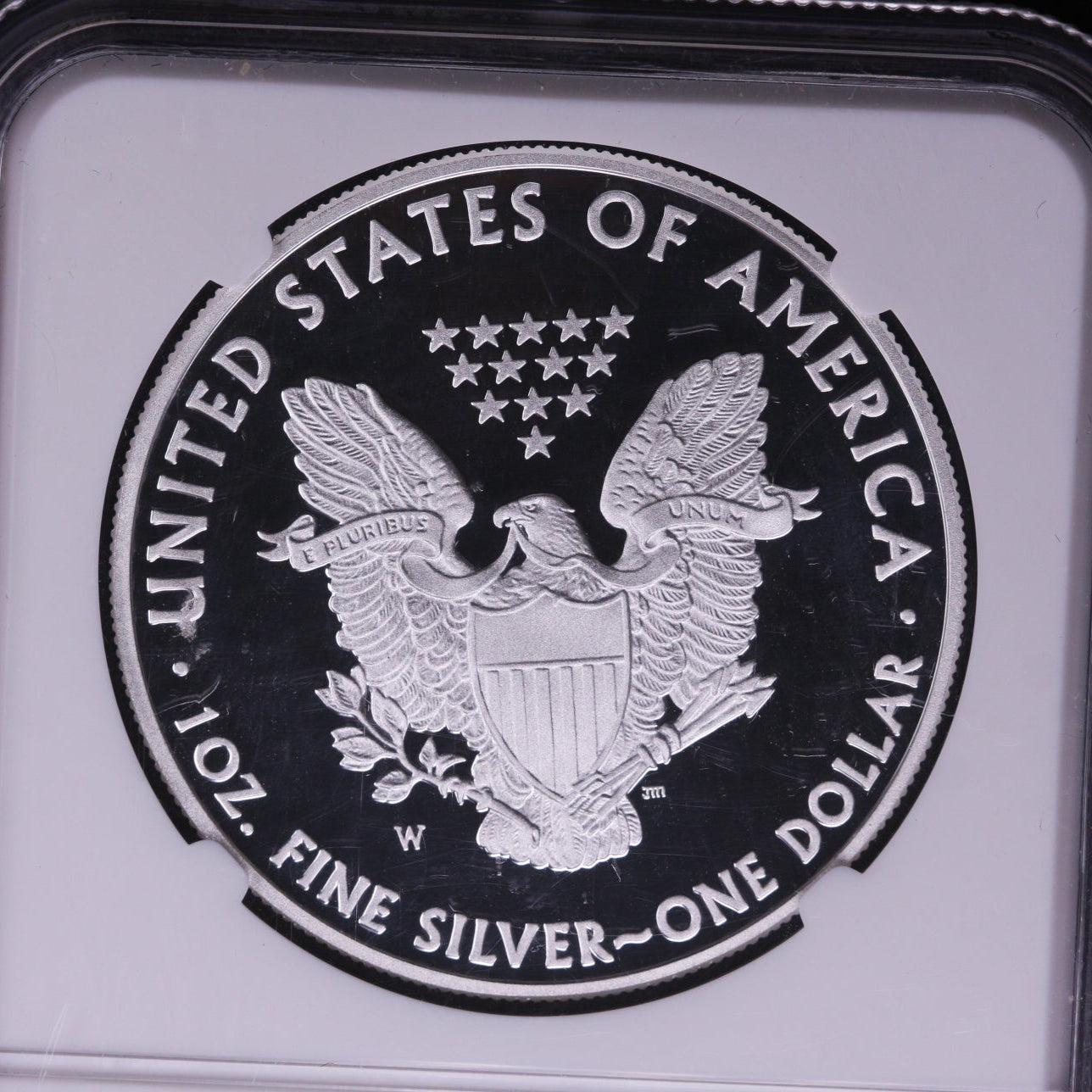 2011-W Silver Eagle $1. NGC Graded PF-70., 25th Anniversary. Store #AE0129