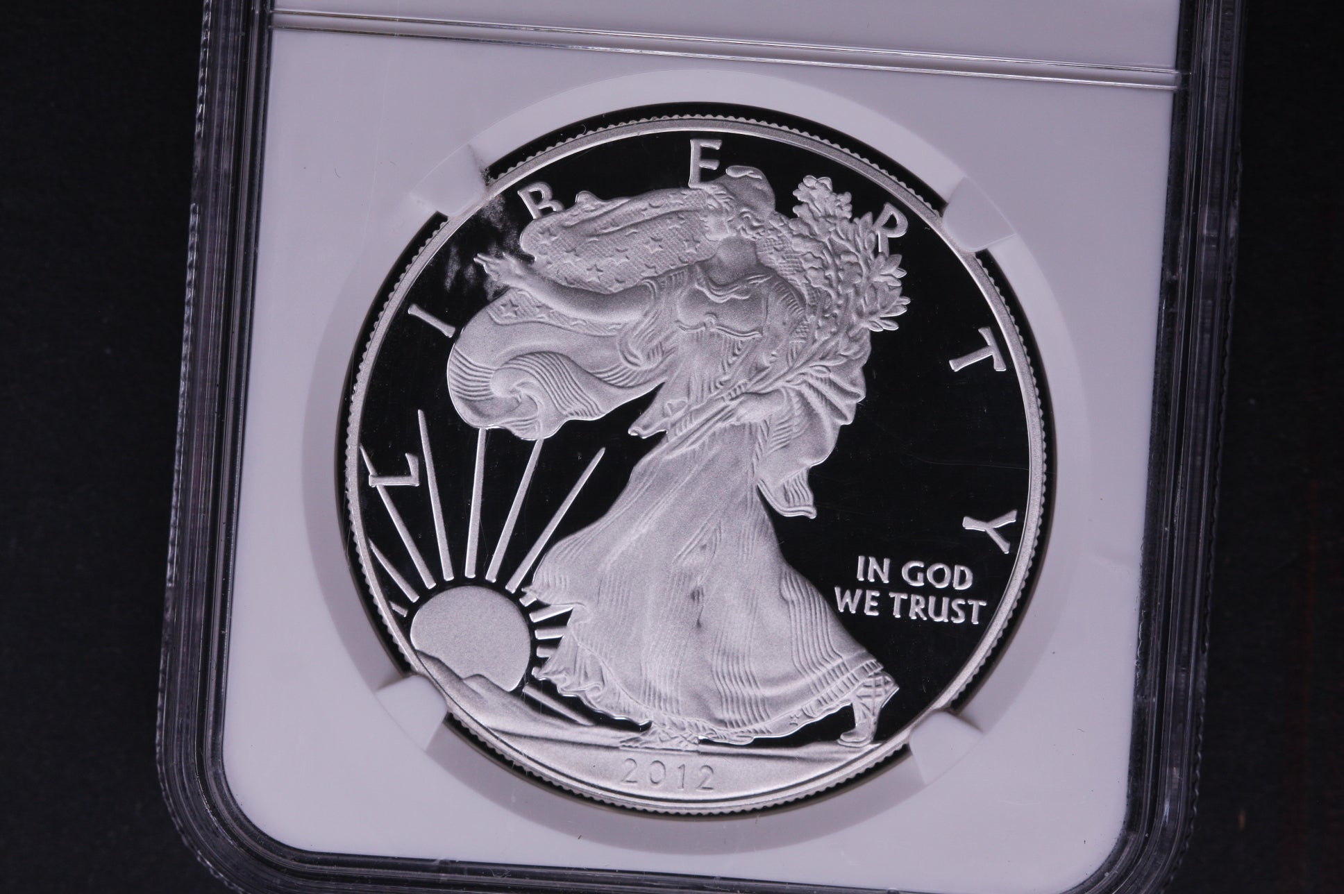 2012-S Silver Eagle $1. NGC Graded PF-70 Ultra Cameo.  Store #03719