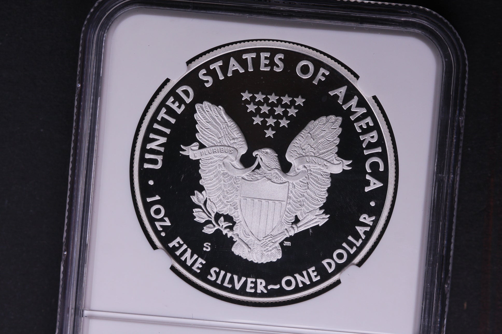 2012-S Silver Eagle $1. NGC Graded PF-70 Ultra Cameo.  Store #03719