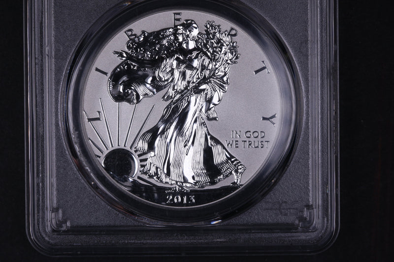 2013-W Silver Eagle $1. PCGS Graded PR-70 Reverse Proof.  Store