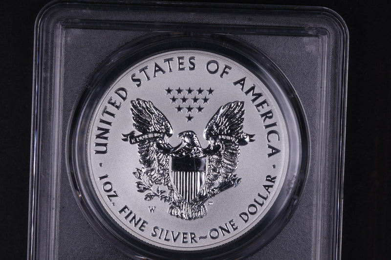 2013-W Silver Eagle $1. PCGS Graded PR-70 Reverse Proof.  Store