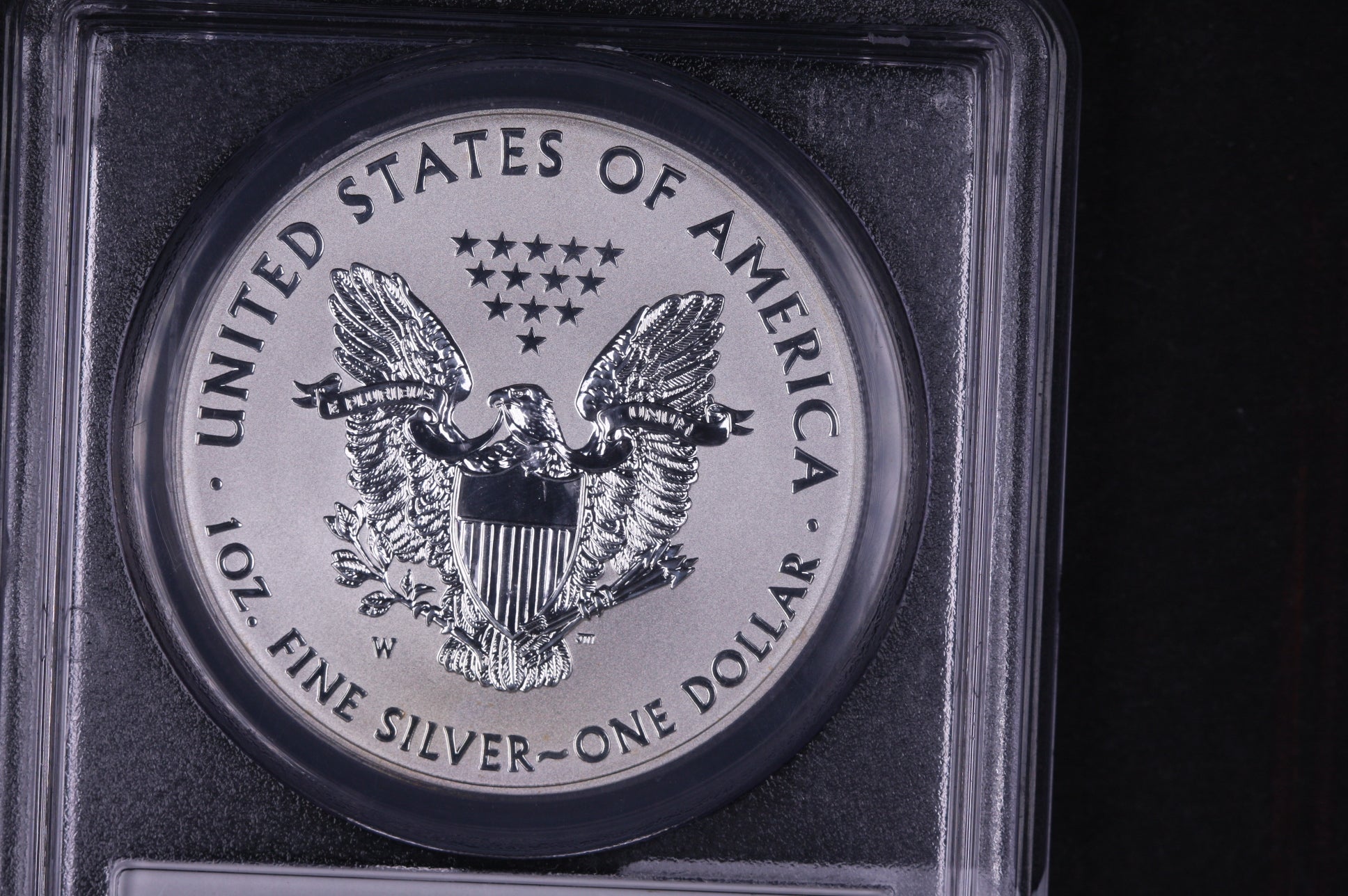 2013-W Silver Eagle $1. PCGS Graded PR-70 Reverse Proof.  Store #03733