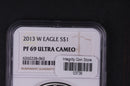2013-W Silver Eagle $1. NGC Graded PF-69 Ultra Cameo.  Store
