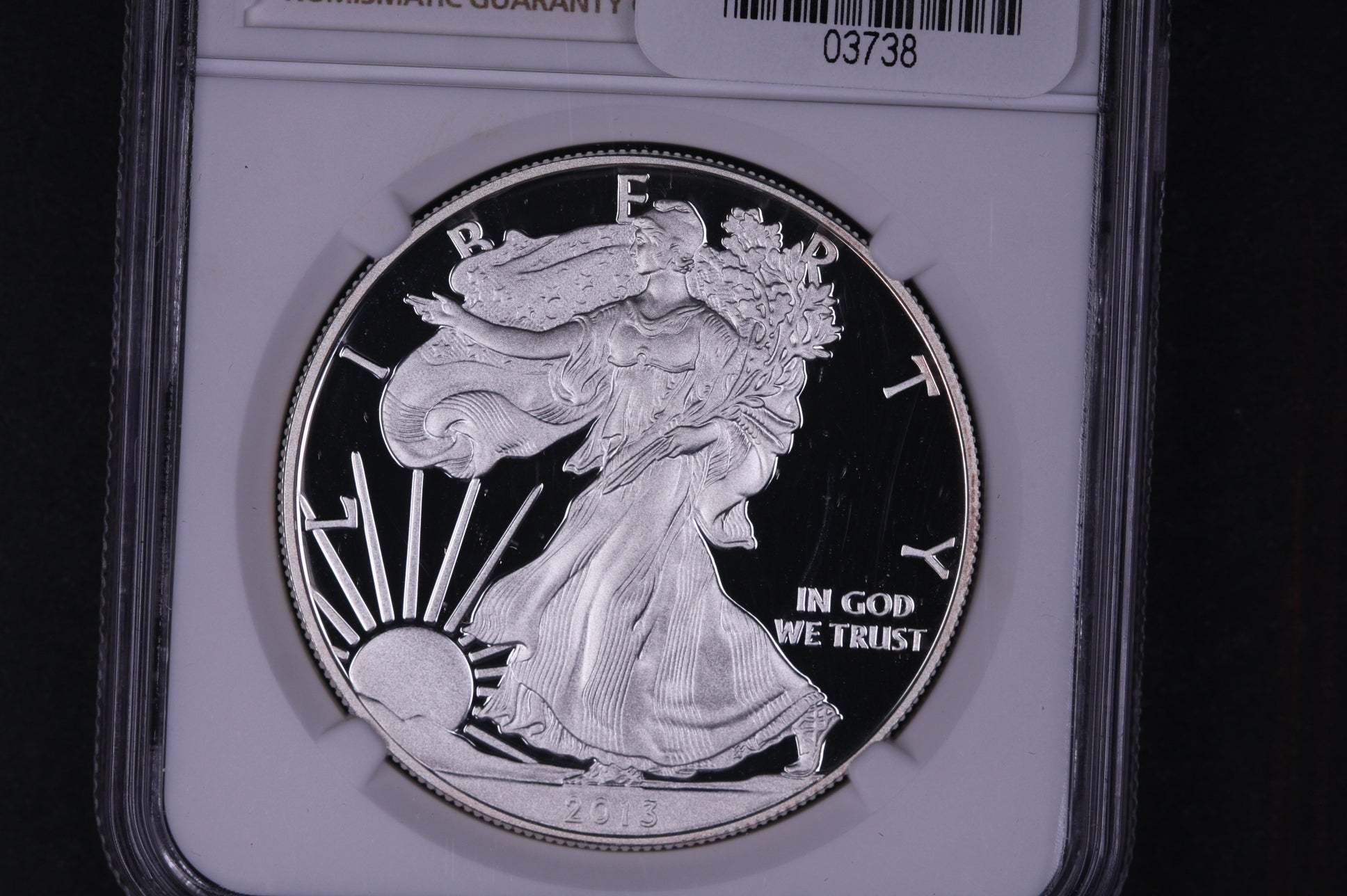 2013-W Silver Eagle $1. NGC Graded PF-69 Ultra Cameo, Store #03738