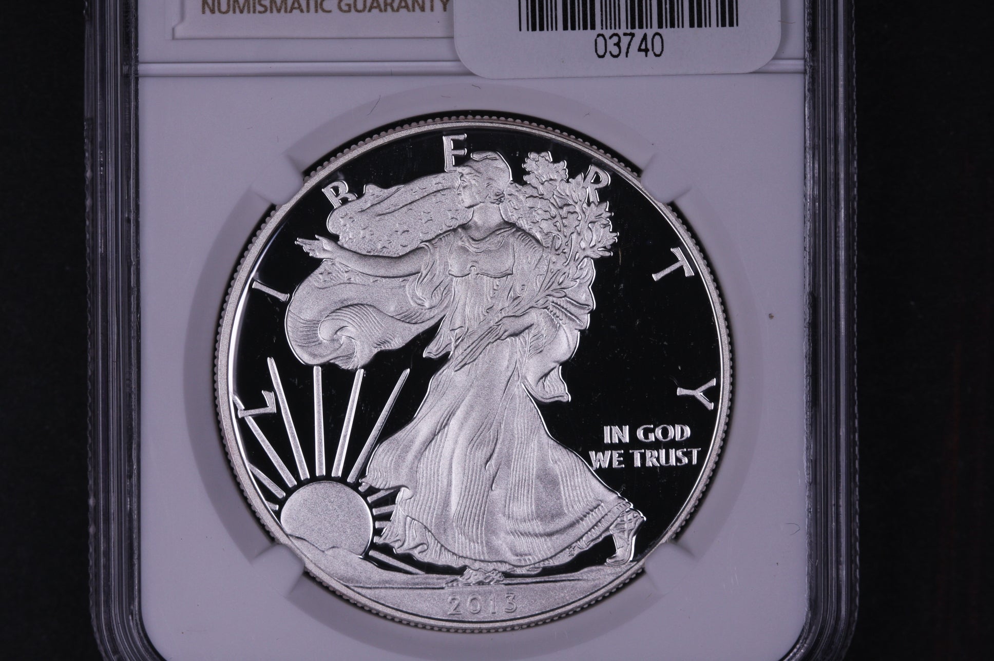 2013-W Silver Eagle $1. NGC Graded PF-69 Ultra Cameo, Store #03740