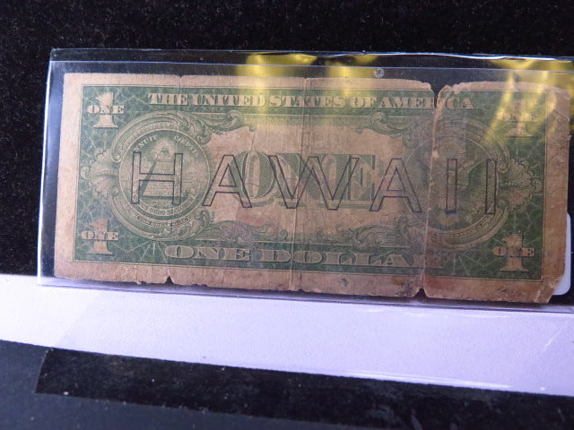 1935-A $1 Silver Certificate, 'Hawaii' Issued. Store Sale