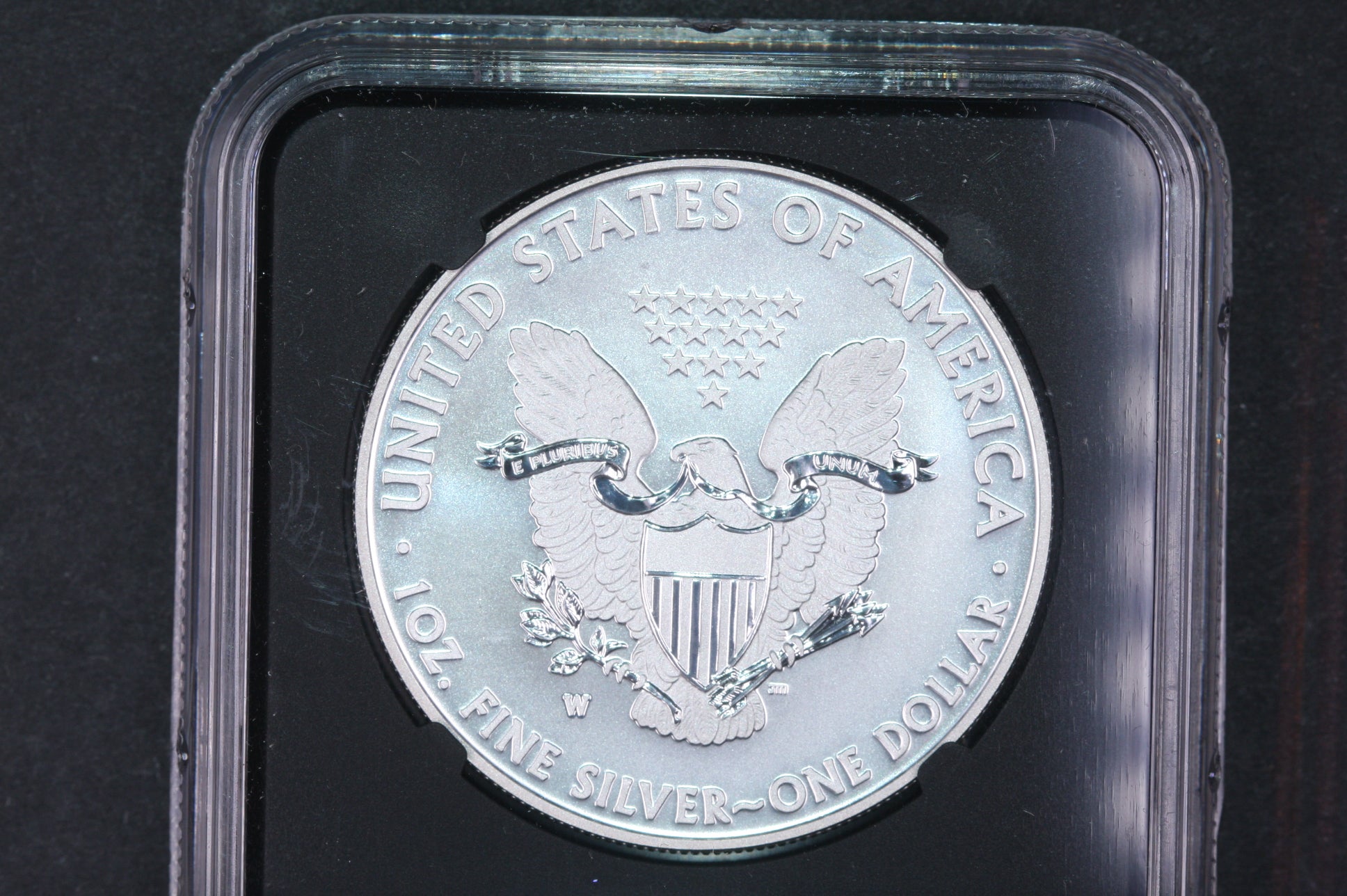 2013-W Silver Eagle $1. NGC Graded SP-70 Enhanced Finish, Store #03748