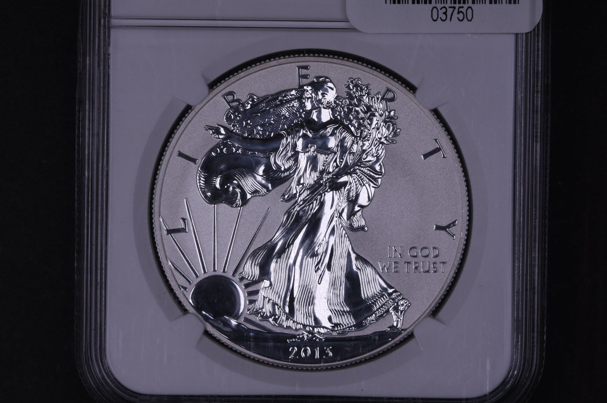 2013-W Silver Eagle $1. NGC Graded PF-70 Eagle Reverse, Store #03750