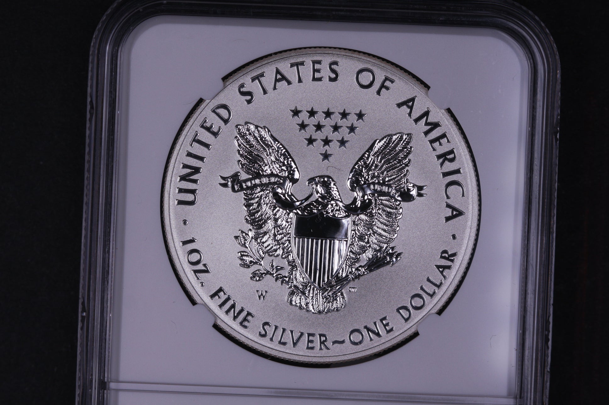 2013-W Silver Eagle $1. NGC Graded PF-69 Eagle Reverse, Store #03753