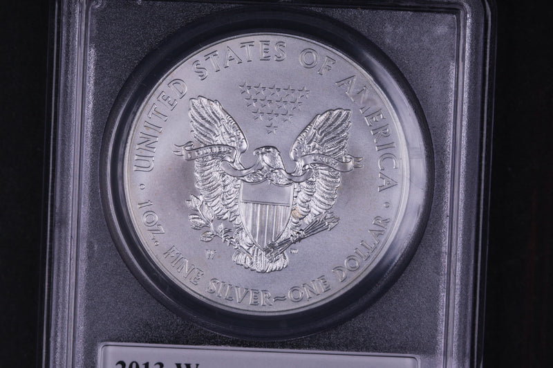 2013-W American Silver Eagle. Gem UN-Circulated. PCGS MS-69.
