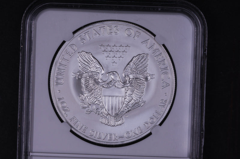 2014(S) American Silver Eagle. Gem UN-Circulated. NGC MS-69.