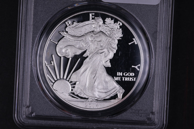 2014-W American Silver Eagle. PCGS PR-69 DCAM.
