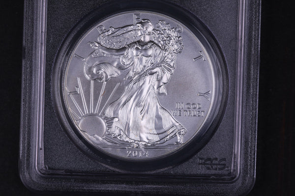 2014-W American Silver Eagle. PCGS MS-69 Un-Circulated Coin. #03771