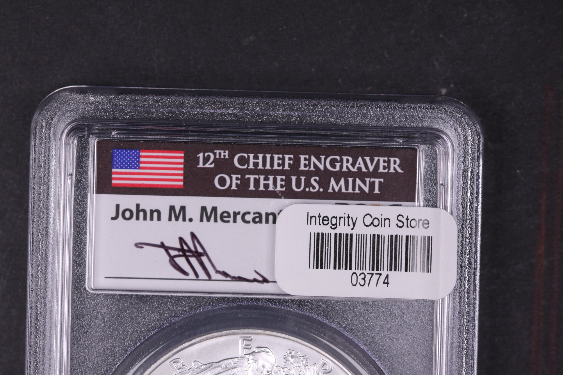 2015-W American Silver Eagle. PCGS SP-70 First Day of Issue, Store #03774