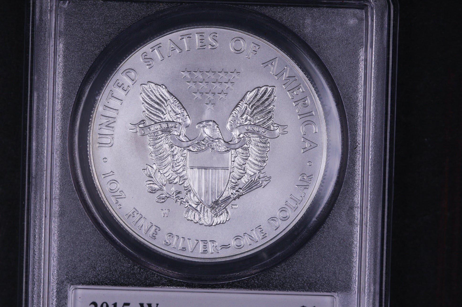 2015-W American Silver Eagle. PCGS SP-70 First Day of Issue, Store #03774