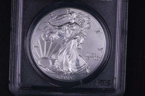 2015-W American Silver Eagle. PCGS SP-70 First Day of Issue - Denver. Store #03776