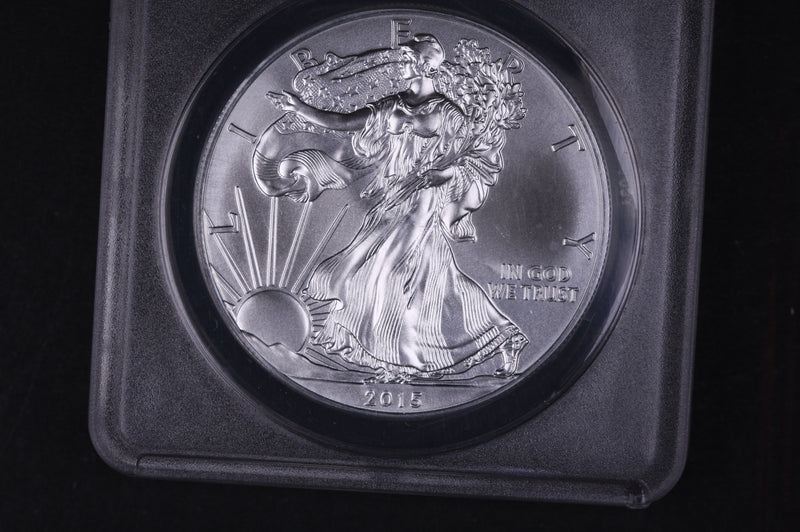 2015 American Silver Eagle. ANACS Graded MS-70.  Store
