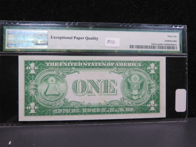 1935 $1 Silver Certificate, Fr#1607 Experimental, Crisp UN-Circulated. Store #04895