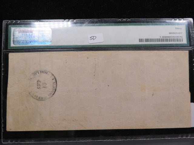 1862-63 $100 C.S.A. Note, Civil War Era Currency. PMG VF-30.  Store Sale