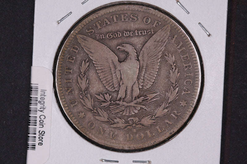 1884-S Morgan Silver Dollar, Average Circulated Condition, Store