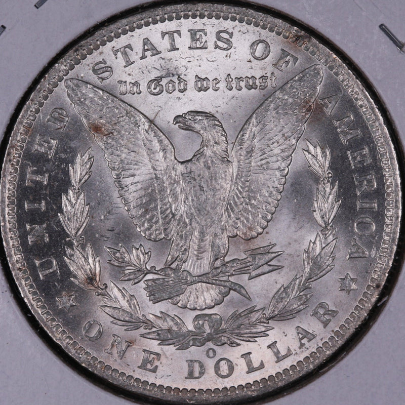 1885-O Morgan Silver Dollar, Gem Brilliant UN-Circulated Coin, Store